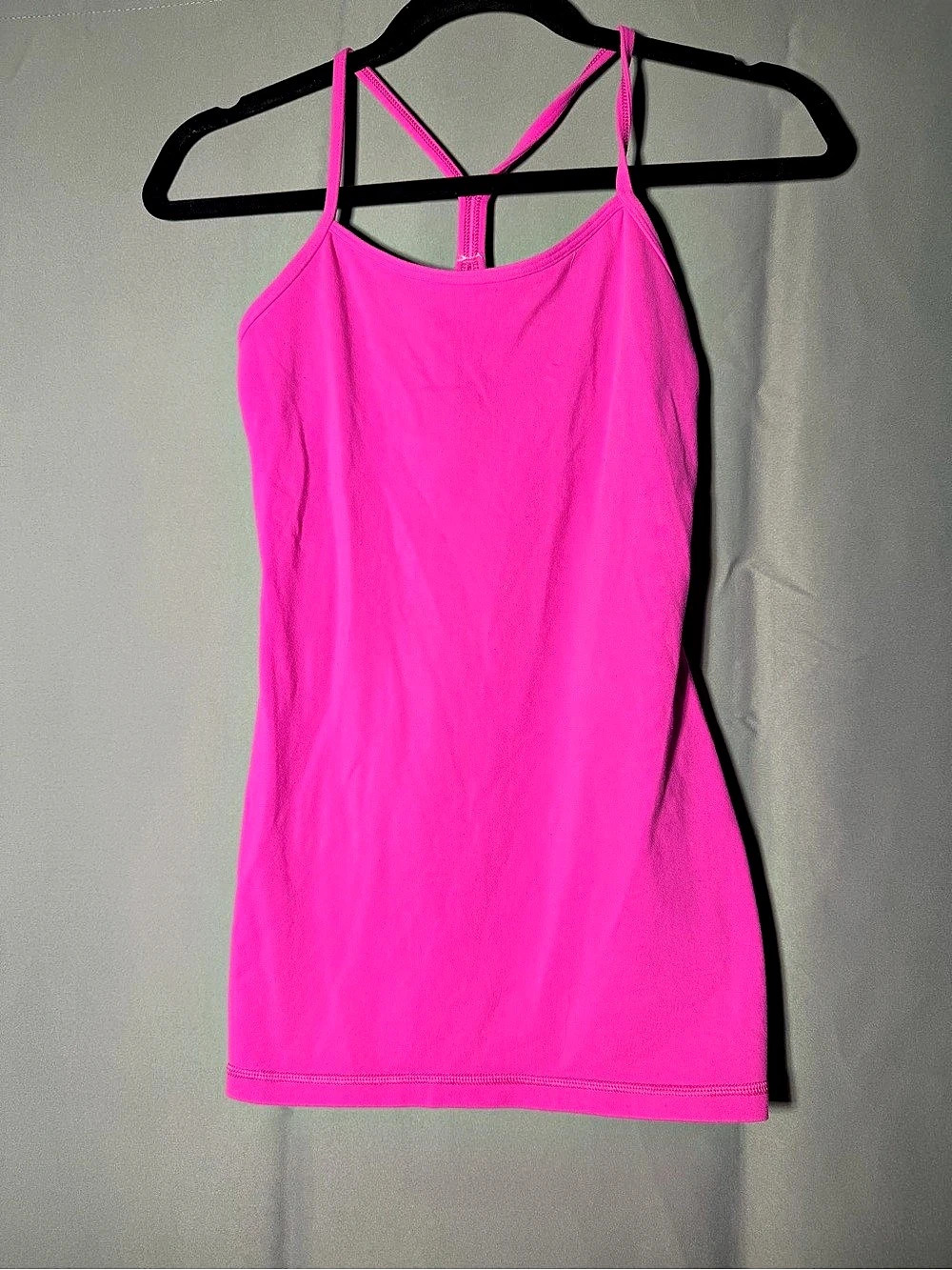 Lululemon Power Y Tank Pink Strappy Athletic Top